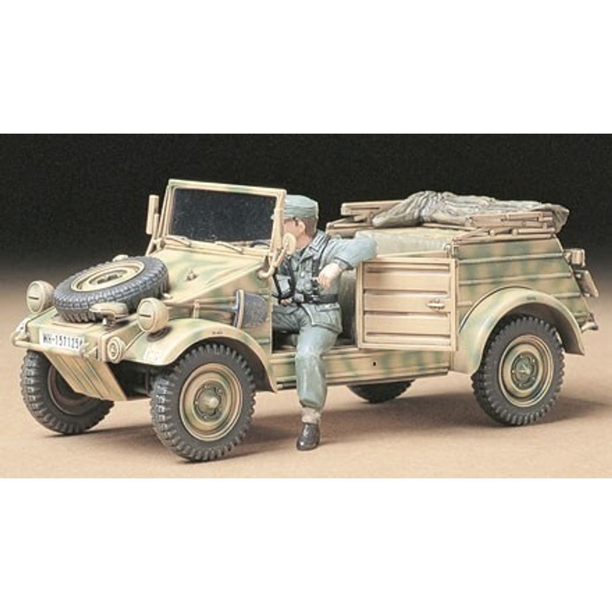 Tamiya - Kubelwagen Type 82 Modelbil Byggesæt - 1:35 - 35213