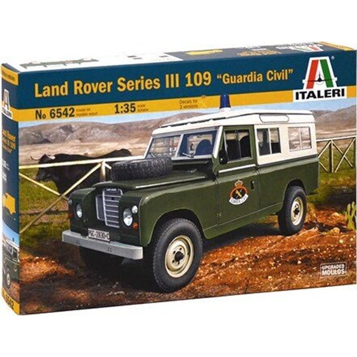 Italeri - Land Rover Bil Byggesæt - 1:35 - 6542