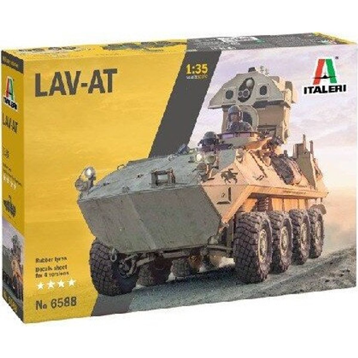 Italeri - Lav-at Tank Byggesæt - 1:35 - 6588