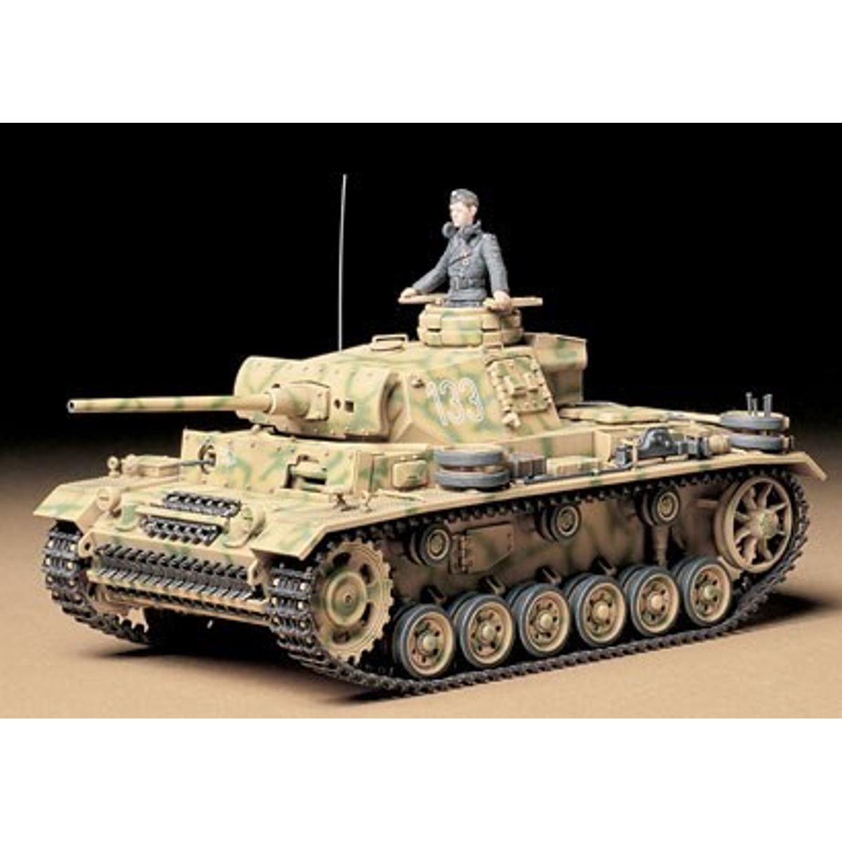 Tamiya - Panzer Iii Ausf L Kampvogn Byggesæt - 1:35 - 35215