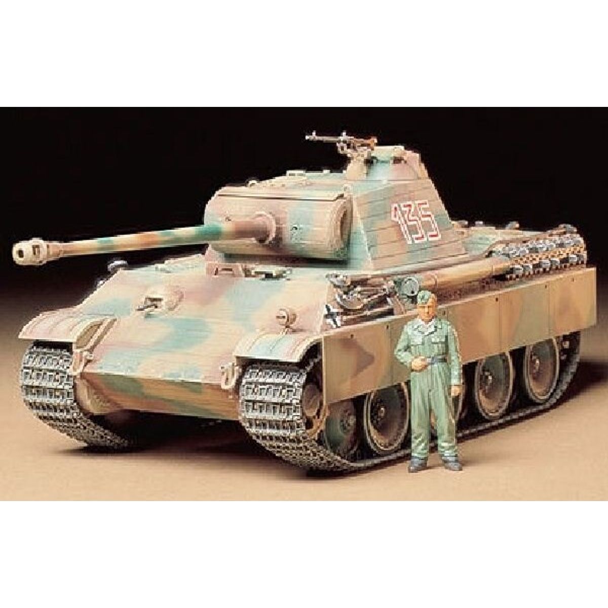 Tamiya - Panther Type G Model Tank Early Version - 1/35 - 35170