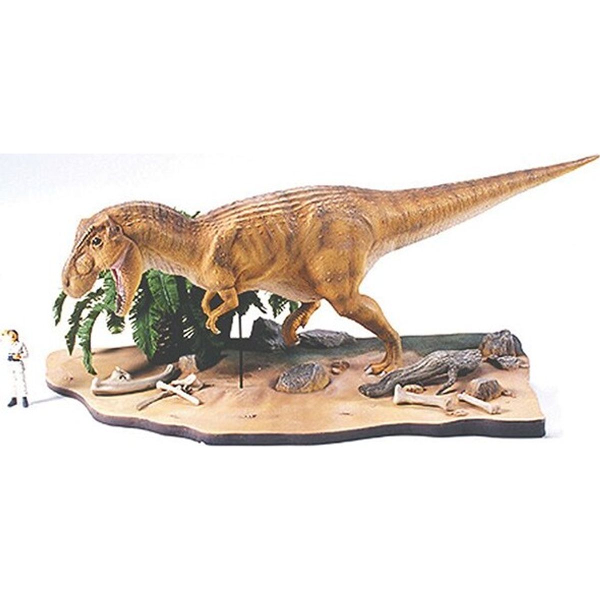 Tamiya - Tyrannosaurus Diorama Model Dinosaur - 1/35 - 60102