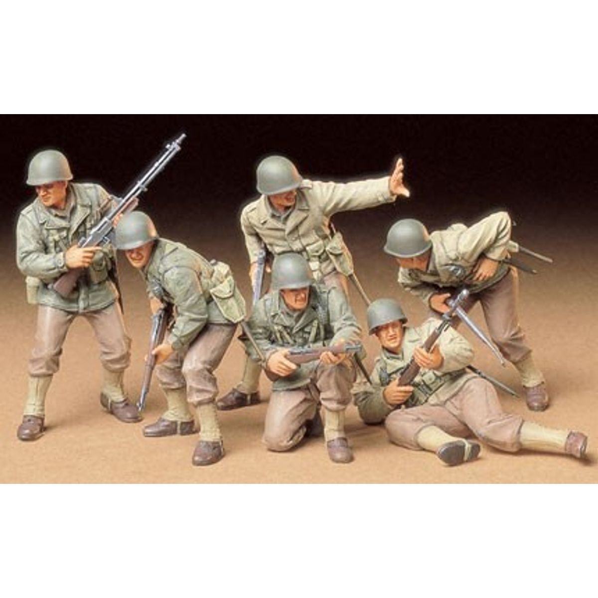 Tamiya - Us Army Assault Infanteri Soldater - 1:35 - 35192