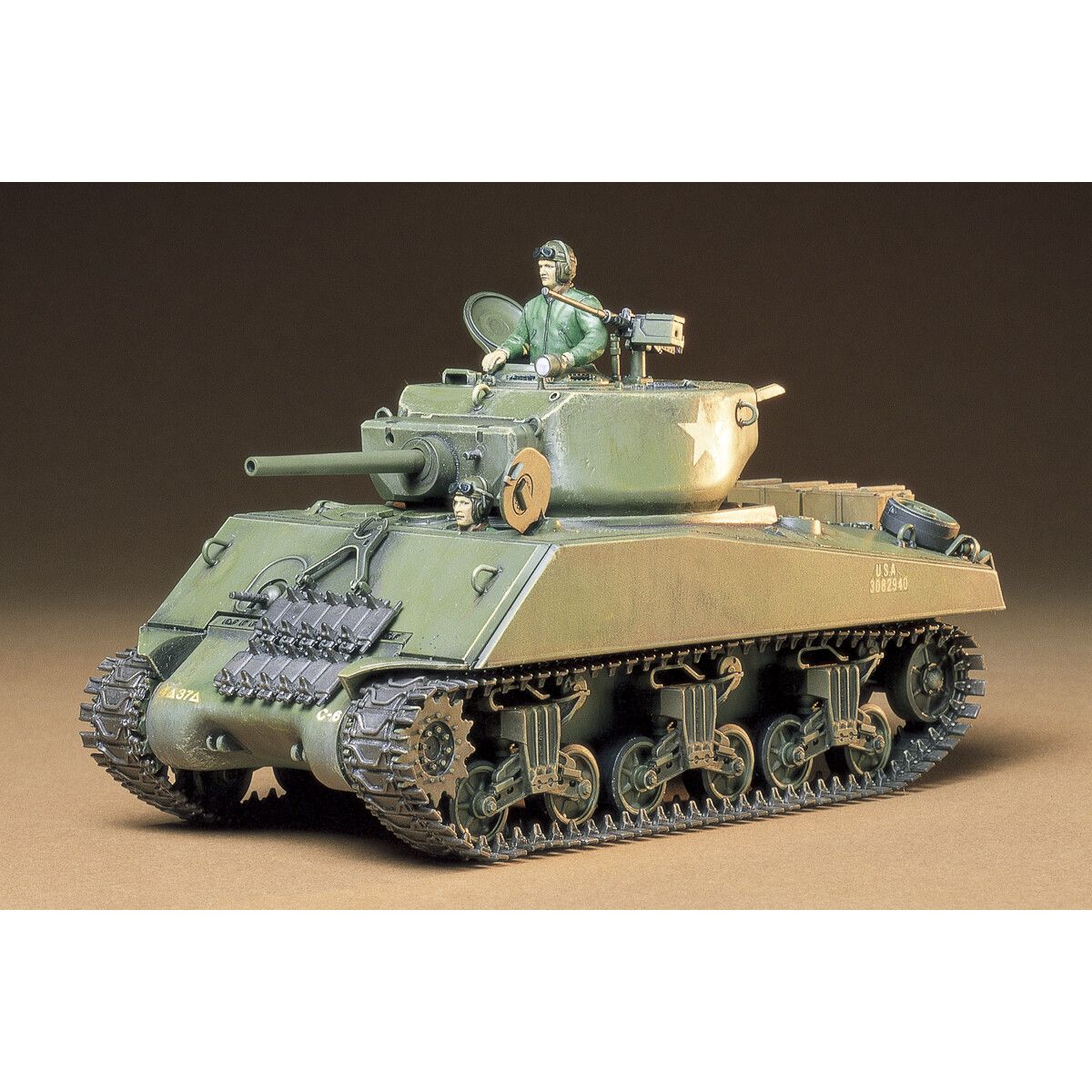 Tamiya - M4a3e2 Jumbo U.s. Assault Tank Byggesæt - 1:35 - 35139