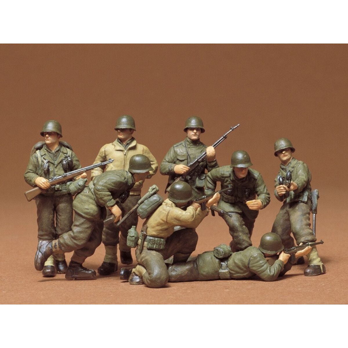 Tamiya - Us Infantry West European Theater - Model Figurer - 1:35 - 35048