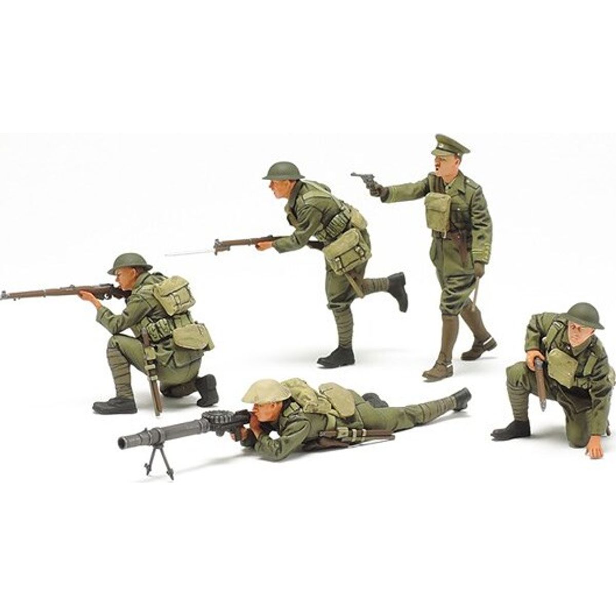 Tamiya - Wwi British Infantry Set - Model Figurer - 1:35 - 35339