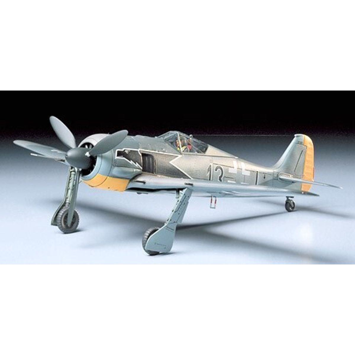 Tamiya - Focke Wulf Fw190 A3 Modelfly Byggesæt - 1:48 - 61037