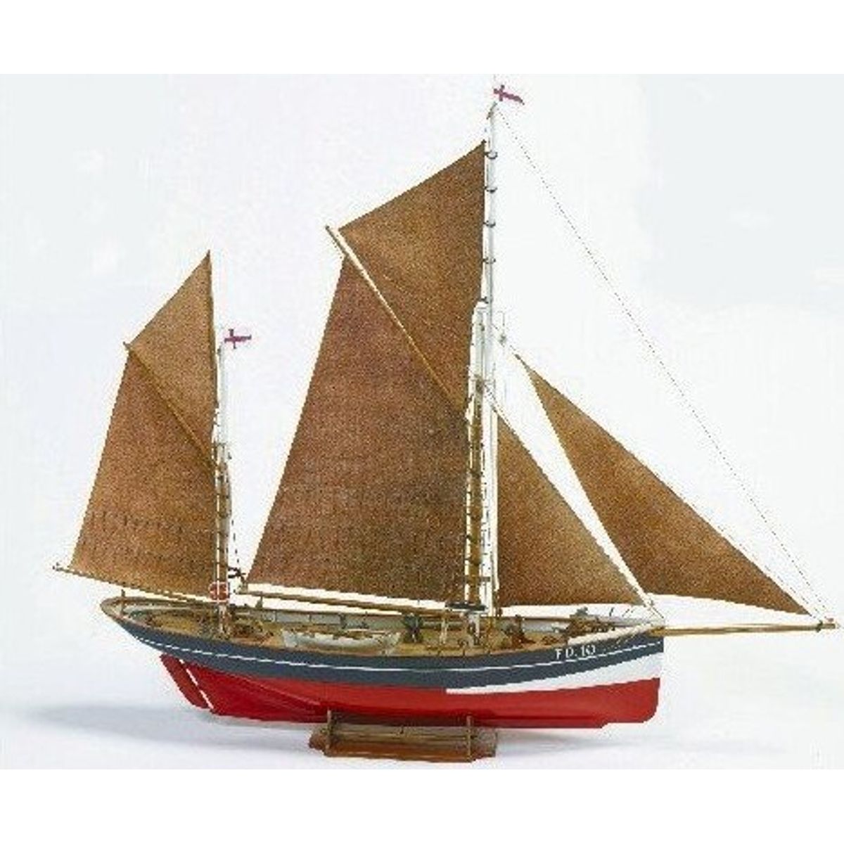 Billing Boats - Fd 10 Yawl Skib Byggesæt - 1:50 - Bb701