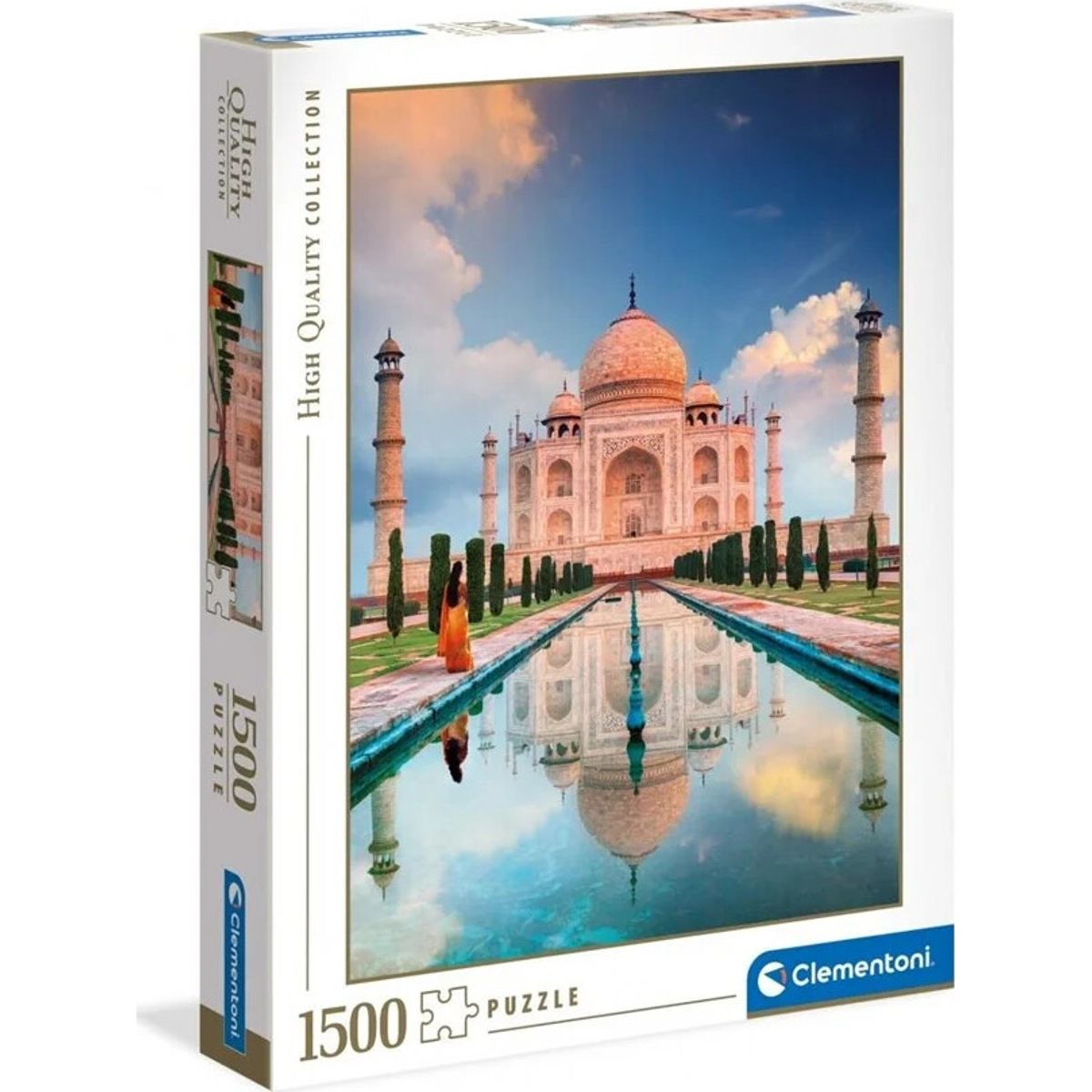 Clementoni Puslespil - Taj Mahal - High Quality - 1500 Brikker