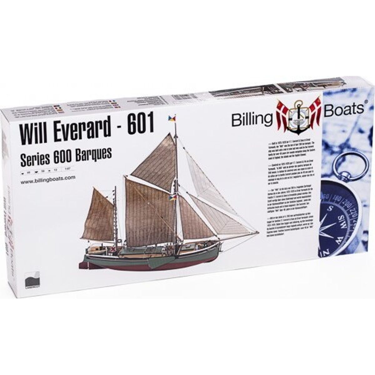 Billing Boats - Will Everard Skib Byggesæt - 1:67 - 601