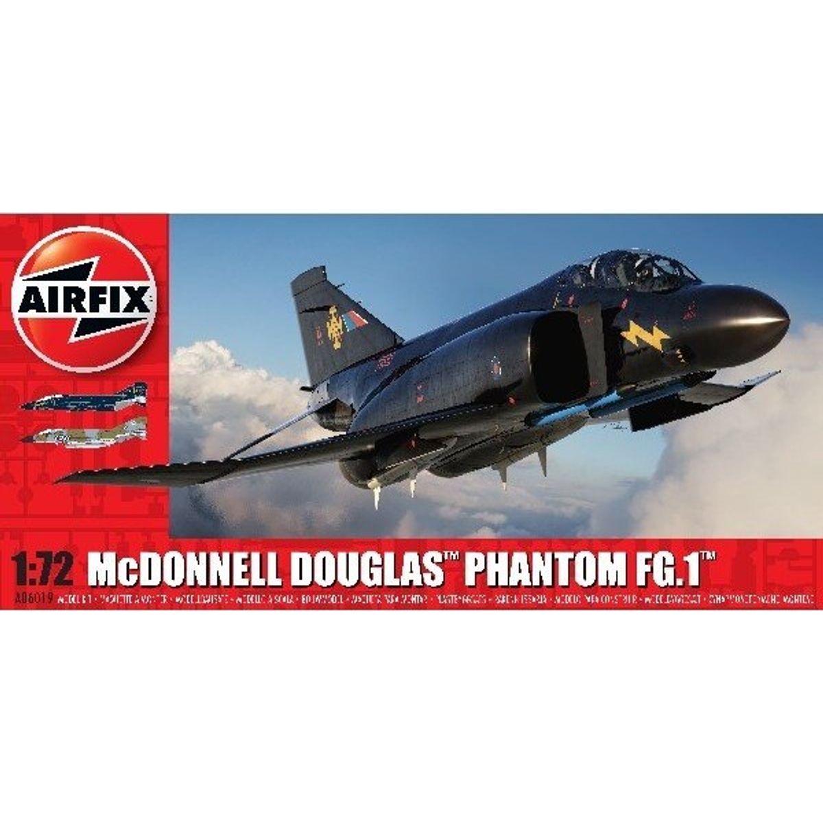 Airfix - Mcdonnell Douglas Phantom Fg.1 Fly Byggesæt - 1:72 - A06019