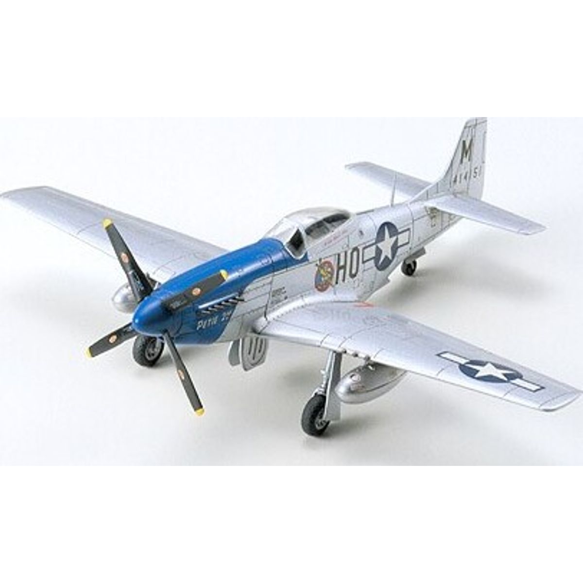 Tamiya - North American P-51d Mustang Fly Byggesæt - 1:72- 60749