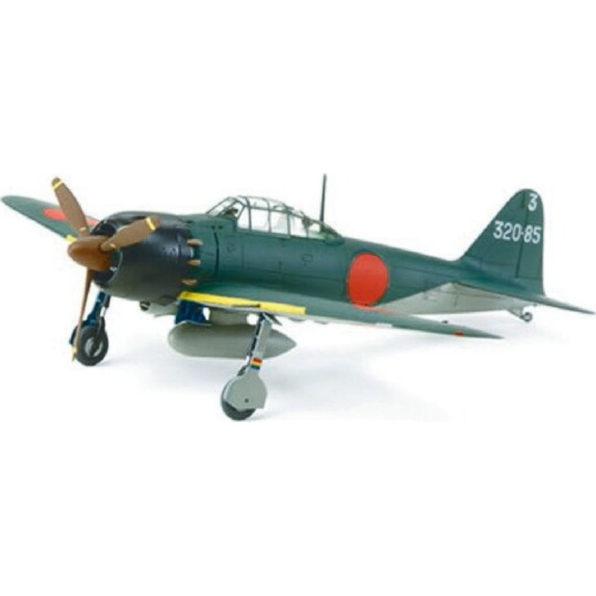 Tamiya - A6m5 Zero Fighter Zeke Fly Byggesæt - 1:72 - 60779