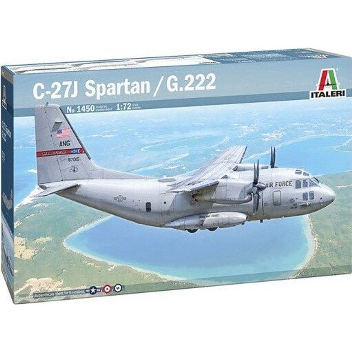 Italeri - C-27j Spartan - 1:72 - 1450