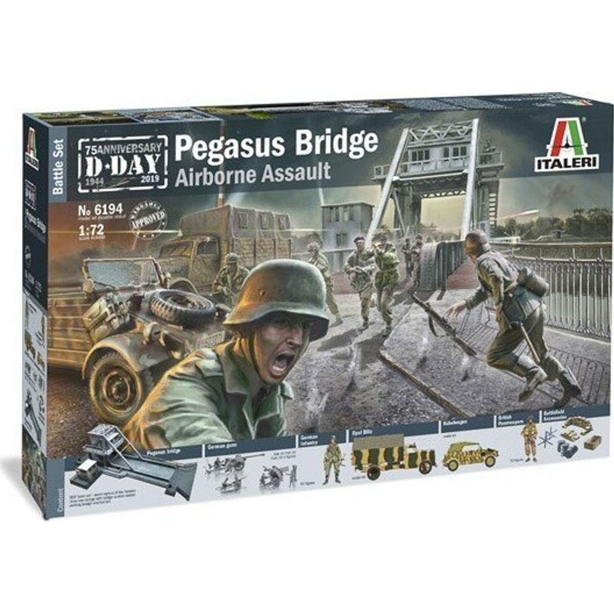 Italeri D-day - Pegasus Bridge - 1:72 - 6194