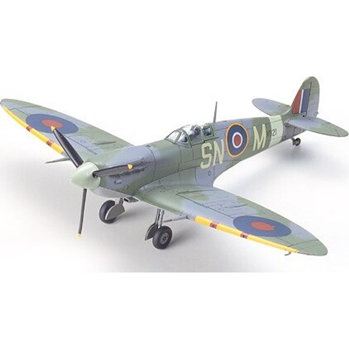 Tamiya - Spitfire Mk.vb/vbtr Modelfly Byggesæt - 1:72 - 60756