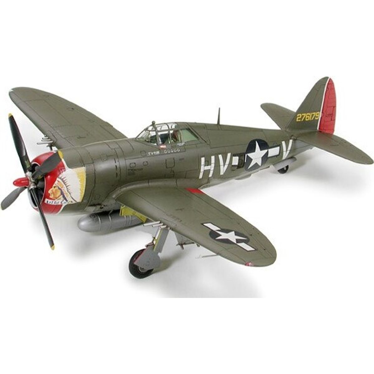 Tamiya - Thunderbolt P-47d Modelfly Byggesæt - 1:72 - 60769