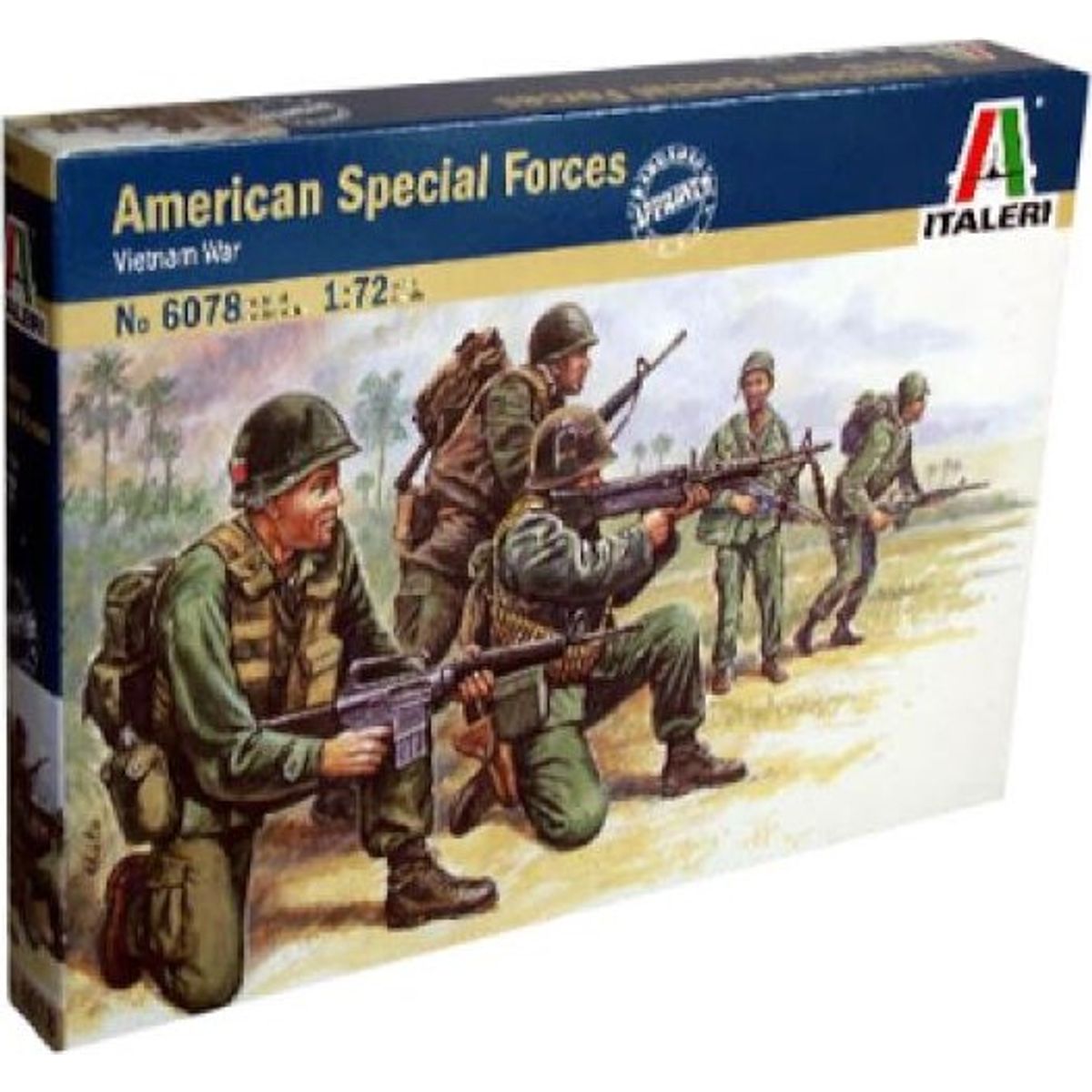 Italeri - Vietnam War - American Special Forces - 1:72 - 6078s