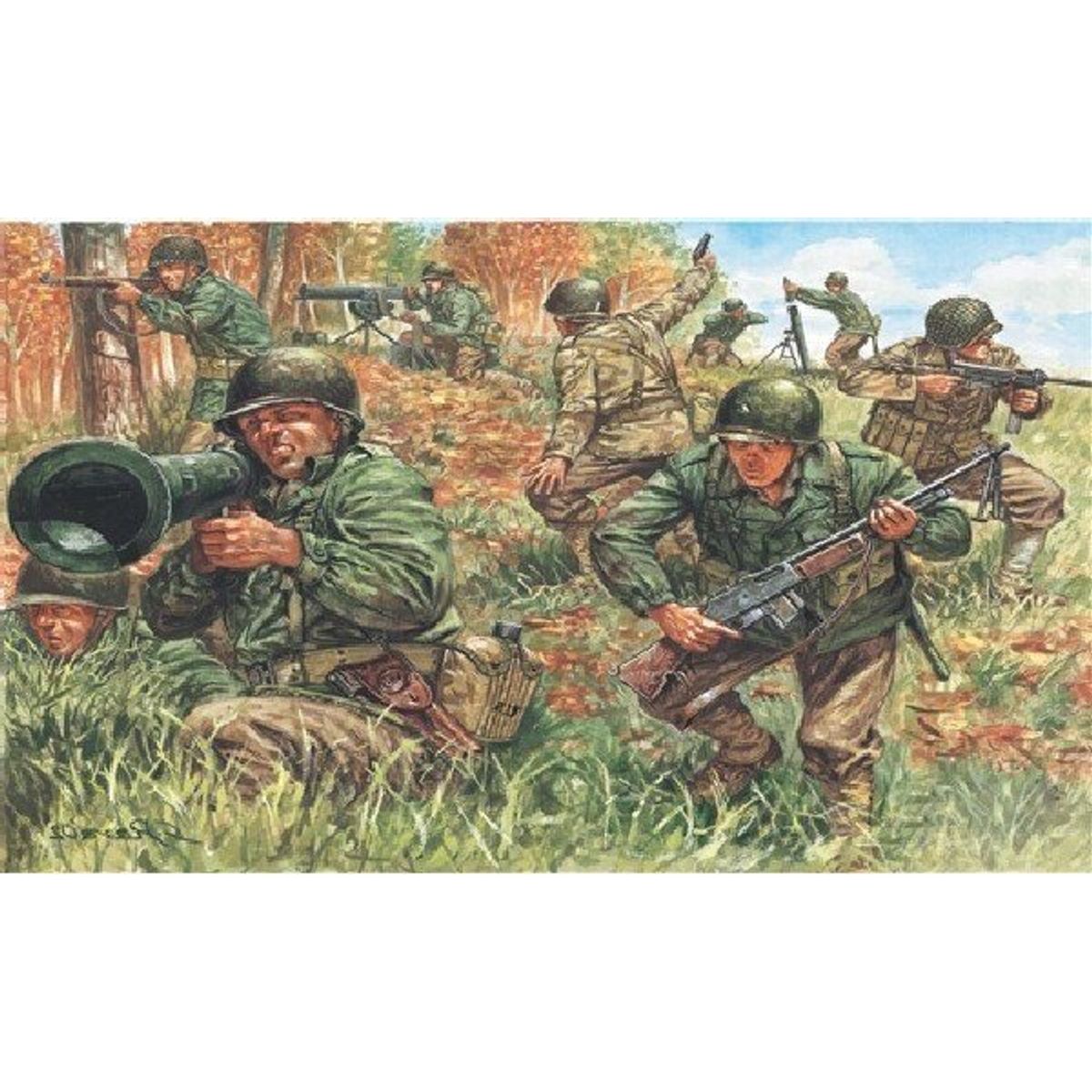 Italeri - Wwii American Infantry - 1:72 - 6046