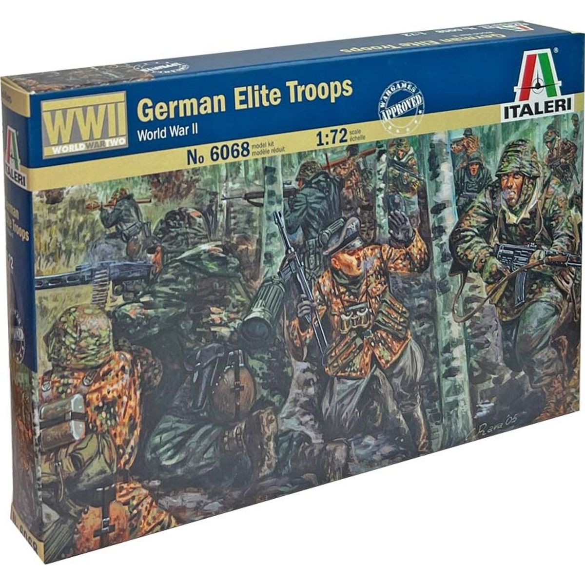 Italeri - Wwii German Elite Troops - 1:72 - 6068