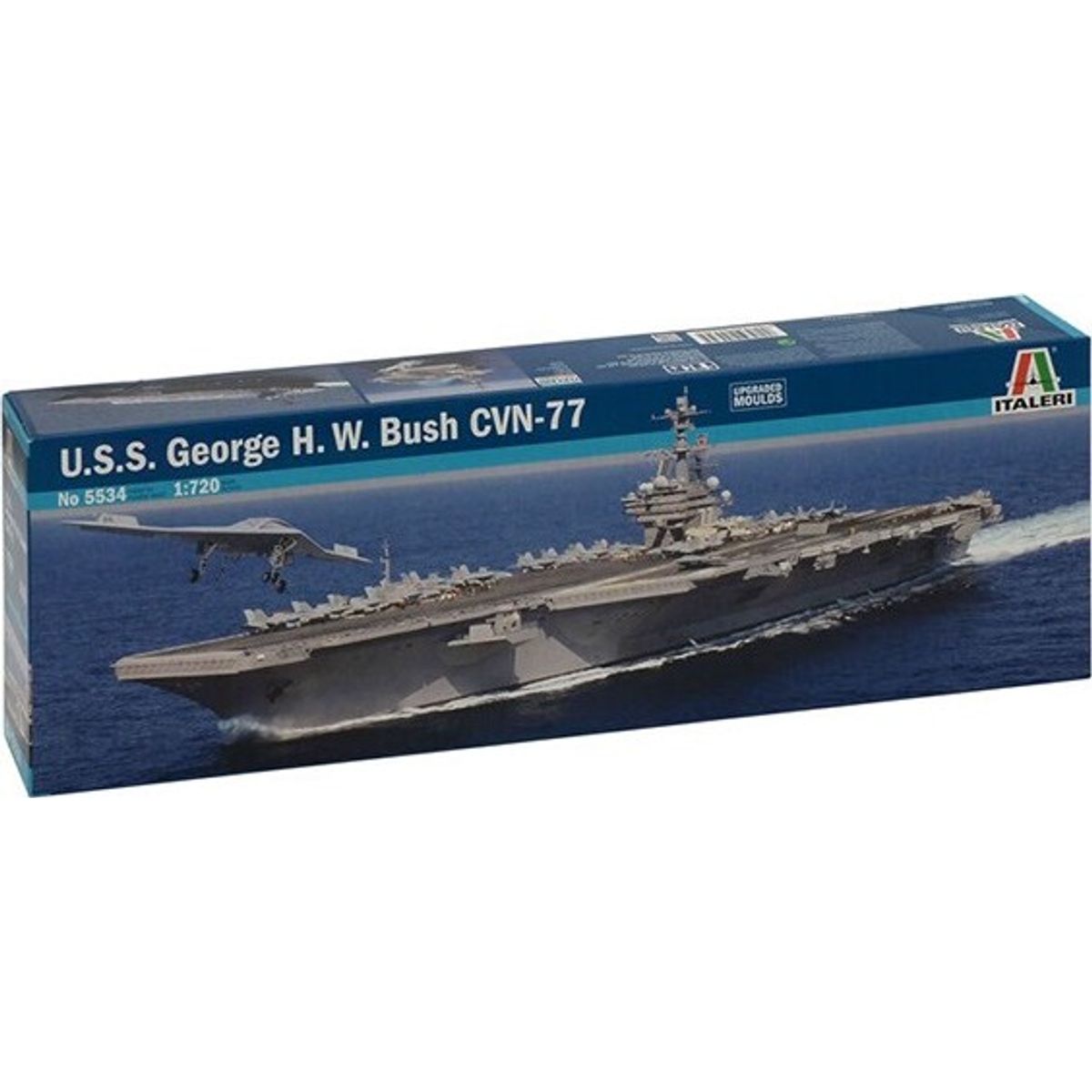 Italeri - U.s.s. George H.w.bush Cvn 77 Skib - 1:720 - 5534s