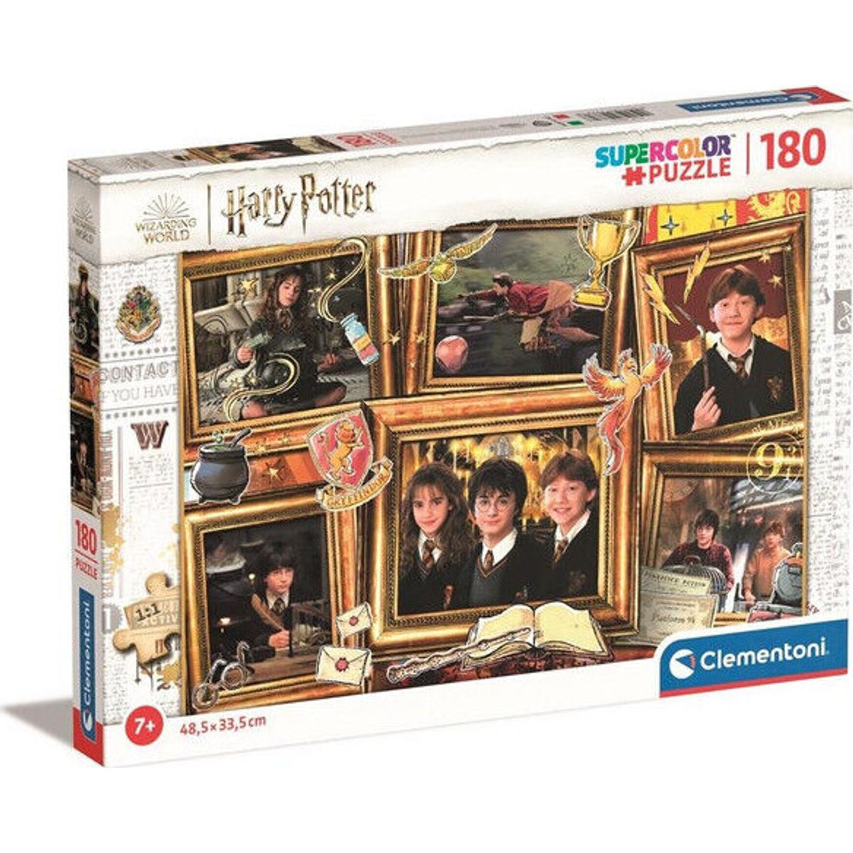 Harry Potter Puslespil - Color - Clementoni - 180 Brikker