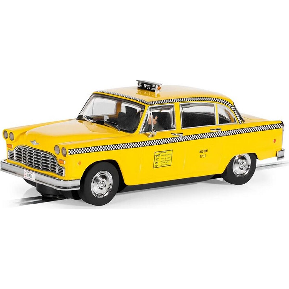 Scalextric Bil - 1977 Nyc Taxi - 1:32 - C4432