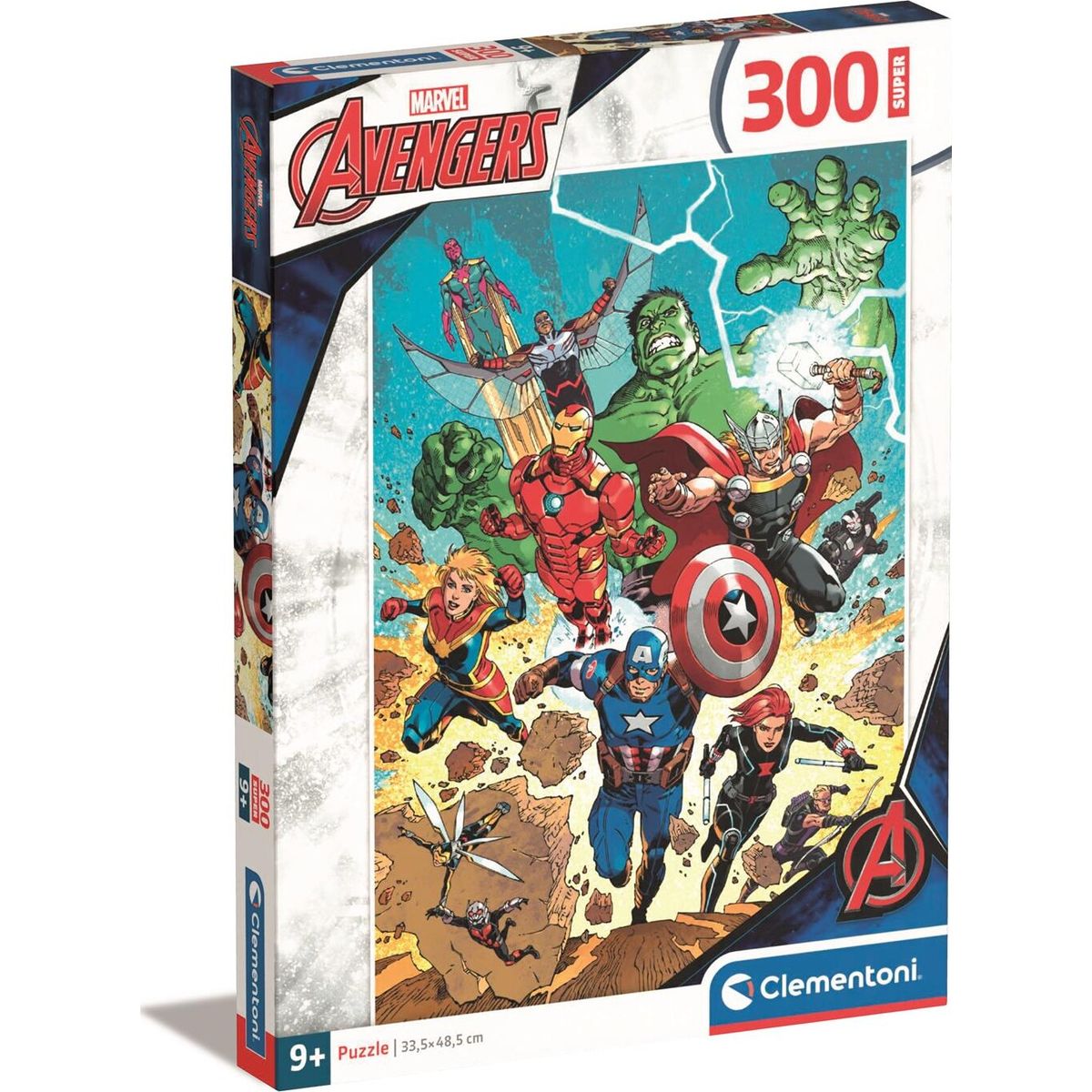 Avengers Puslespil - Marvel - Super - 300 Brikker - Clementoni