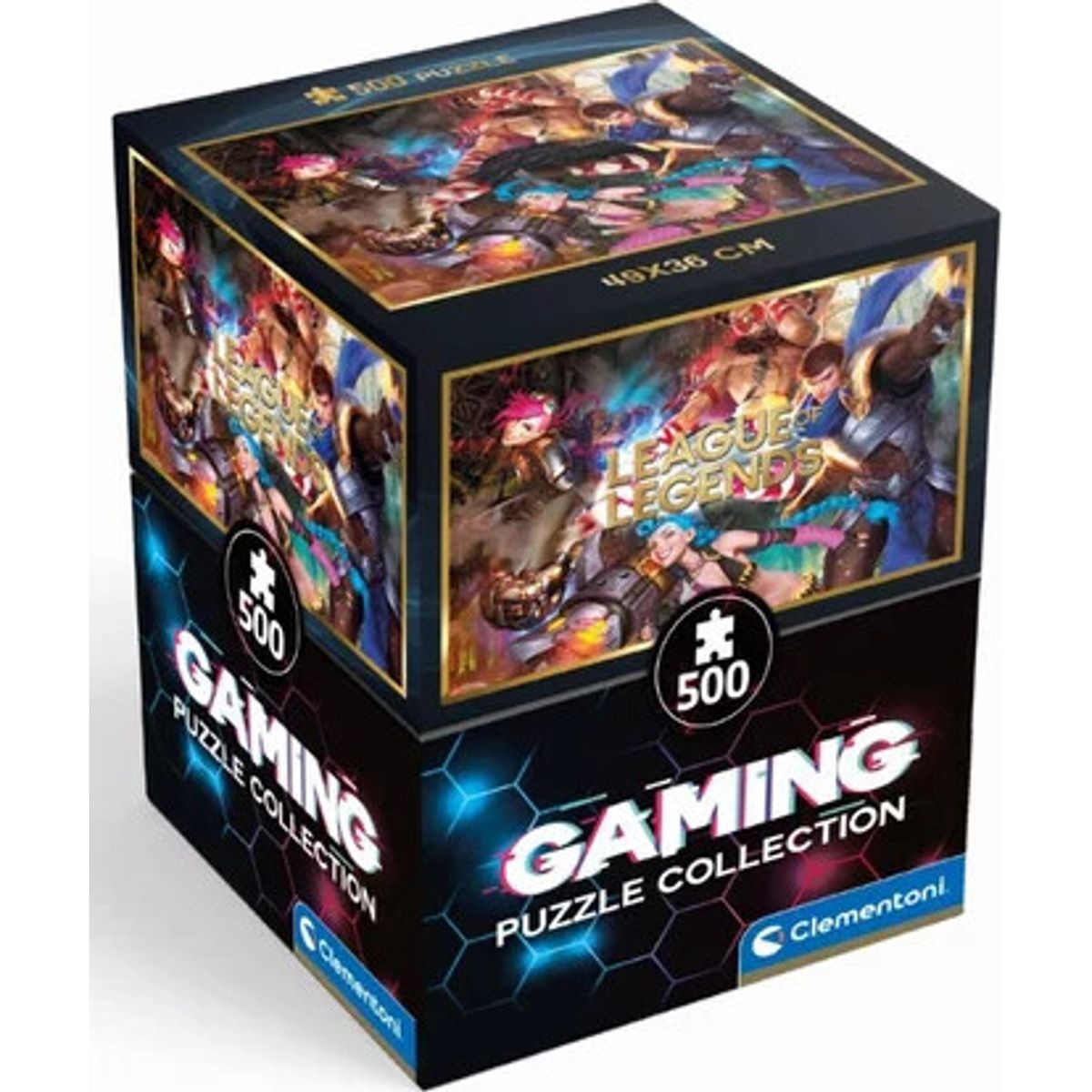 Clementoni Puslespil - League Of Legends - Gaming - 500 Brikker