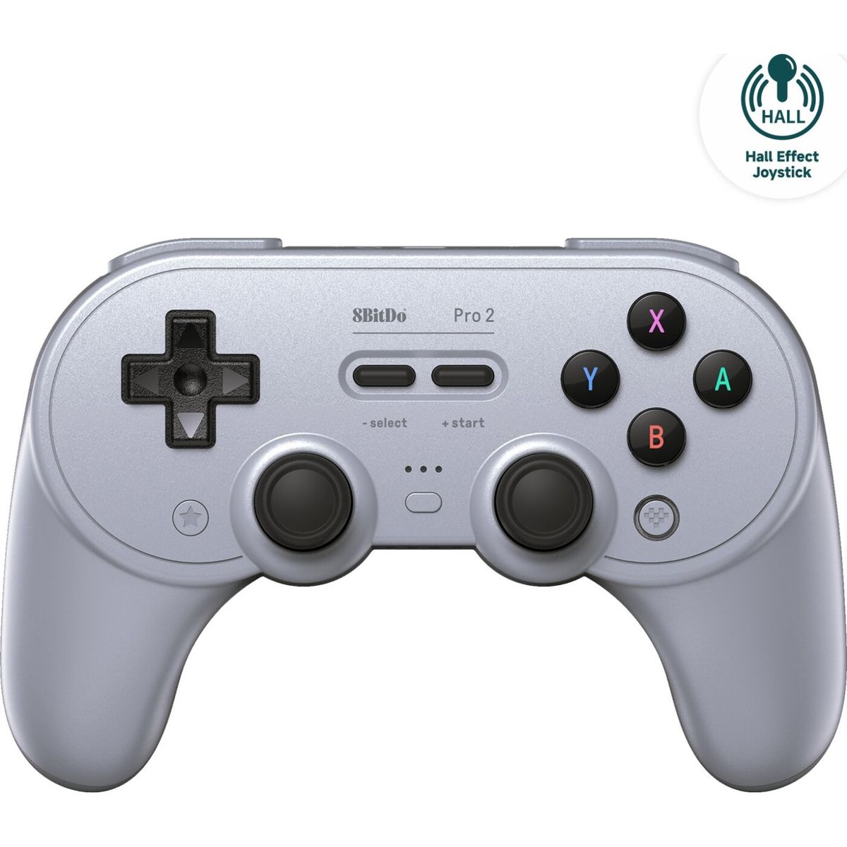 8bitdo - Pro 2 - Controller Til Switch Pc Android Mac - Grå