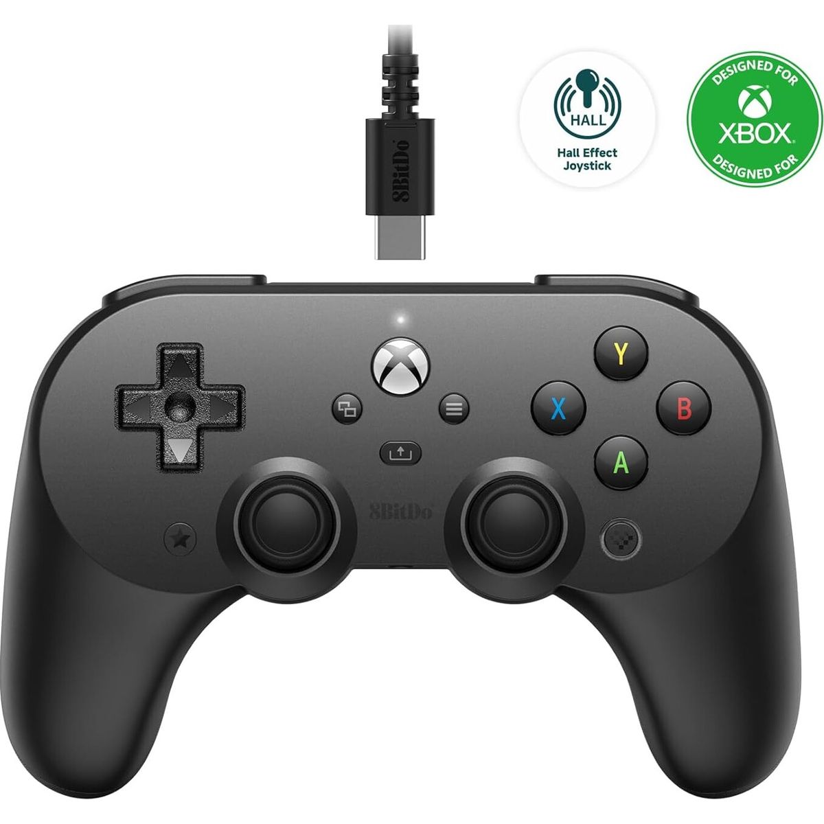 8bitdo Pro 2 Wired Xbox Gamepad Black