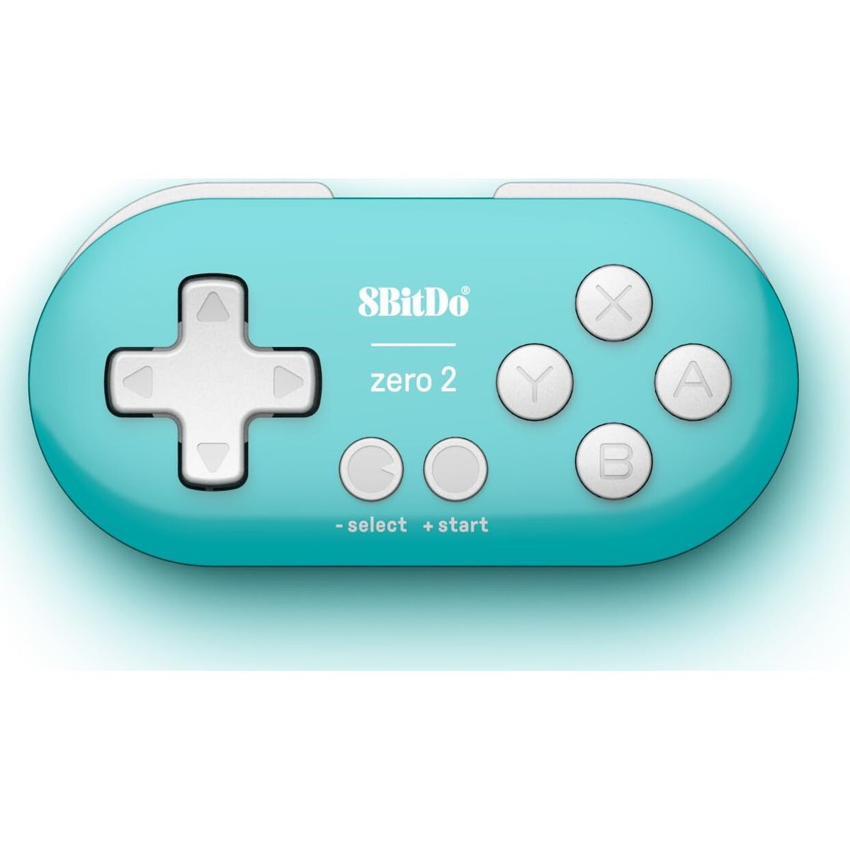 8bitdo - Zero 2 - Controller Til Pc Switch Android Mac - Turkisblå