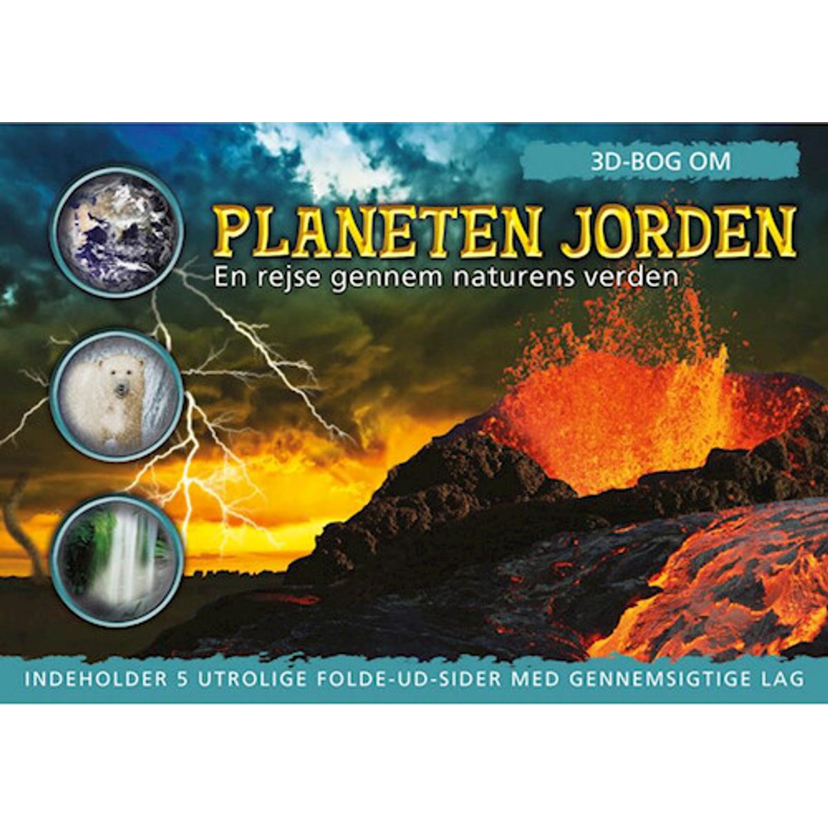 3d Bog Om Planeten Jorden - Jen Green - Bog