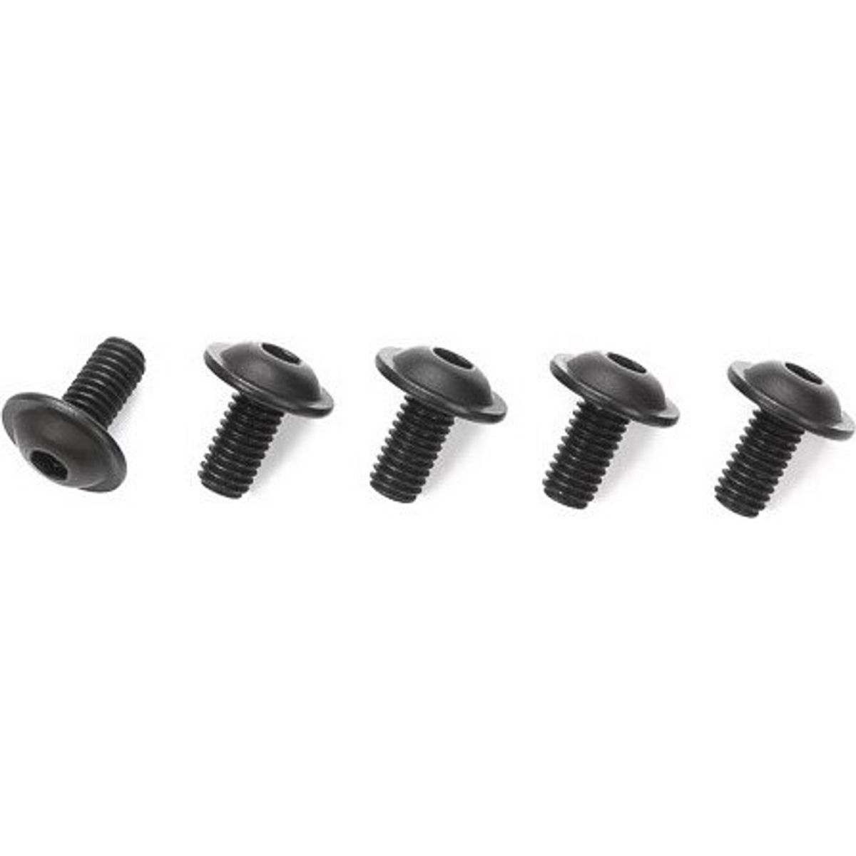 3x6mm Steel Flanged Screws (5pcs.) - 22008 - Tamiya