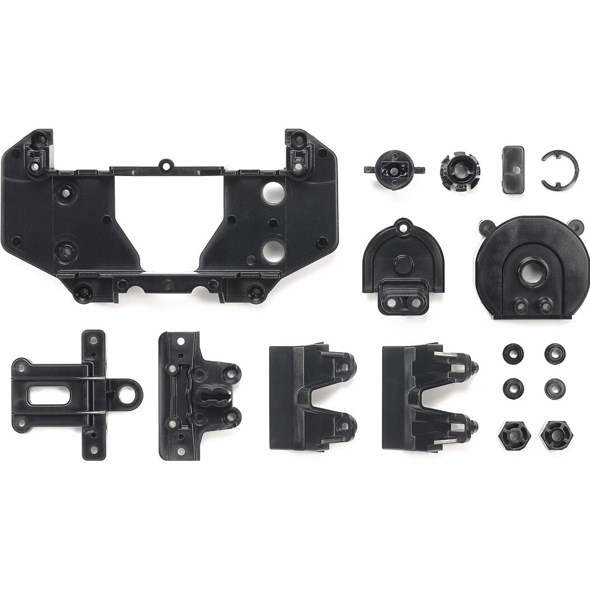 Bt-01 F/l Parts (r/c Deck, Rear Body Mount Base) - 51734 - Tamiya