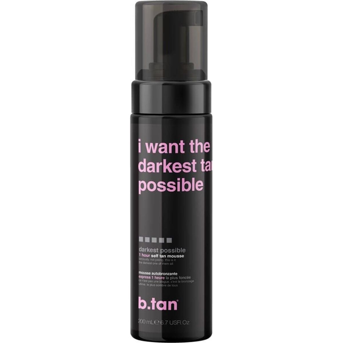 B.tan - I Want The Darkest Tan Possible Self Tan Mousse - 200 Ml