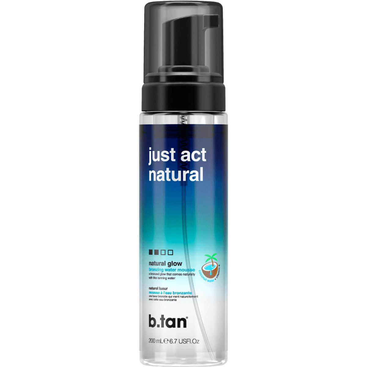 B.tan - Just Act Natural Self Tan Mousse - 200 Ml