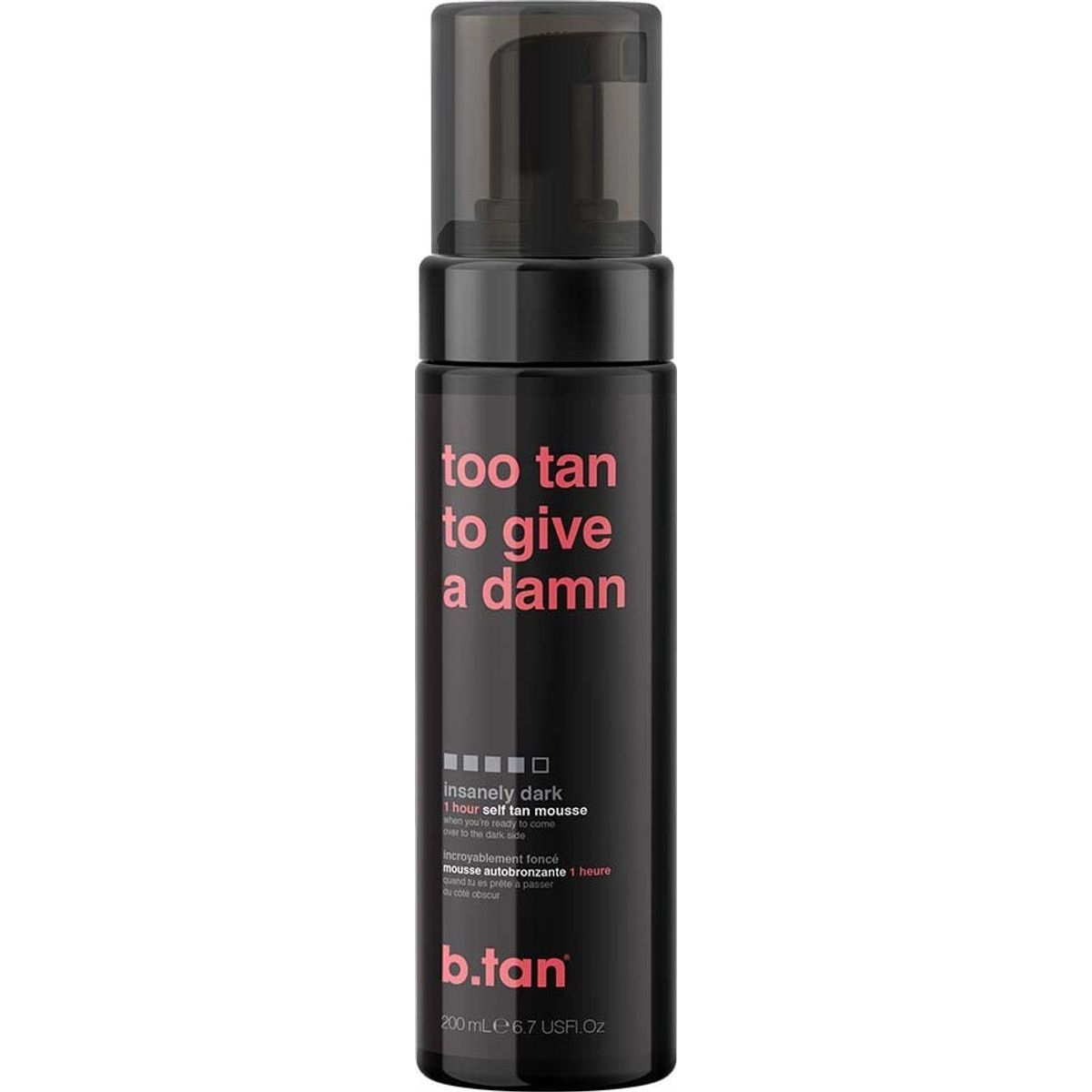 B.tan - Too Tan To Give A Damn Self Tan Mousse - 200 Ml