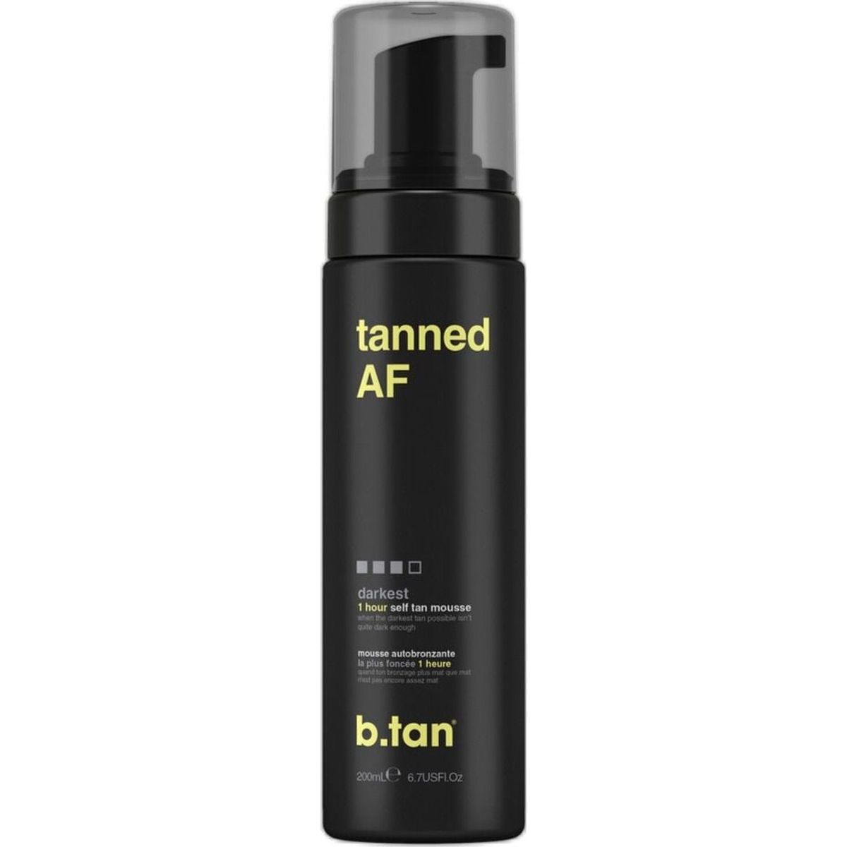 B.tan - Tanned Af Self Tan Mousse - 200 Ml