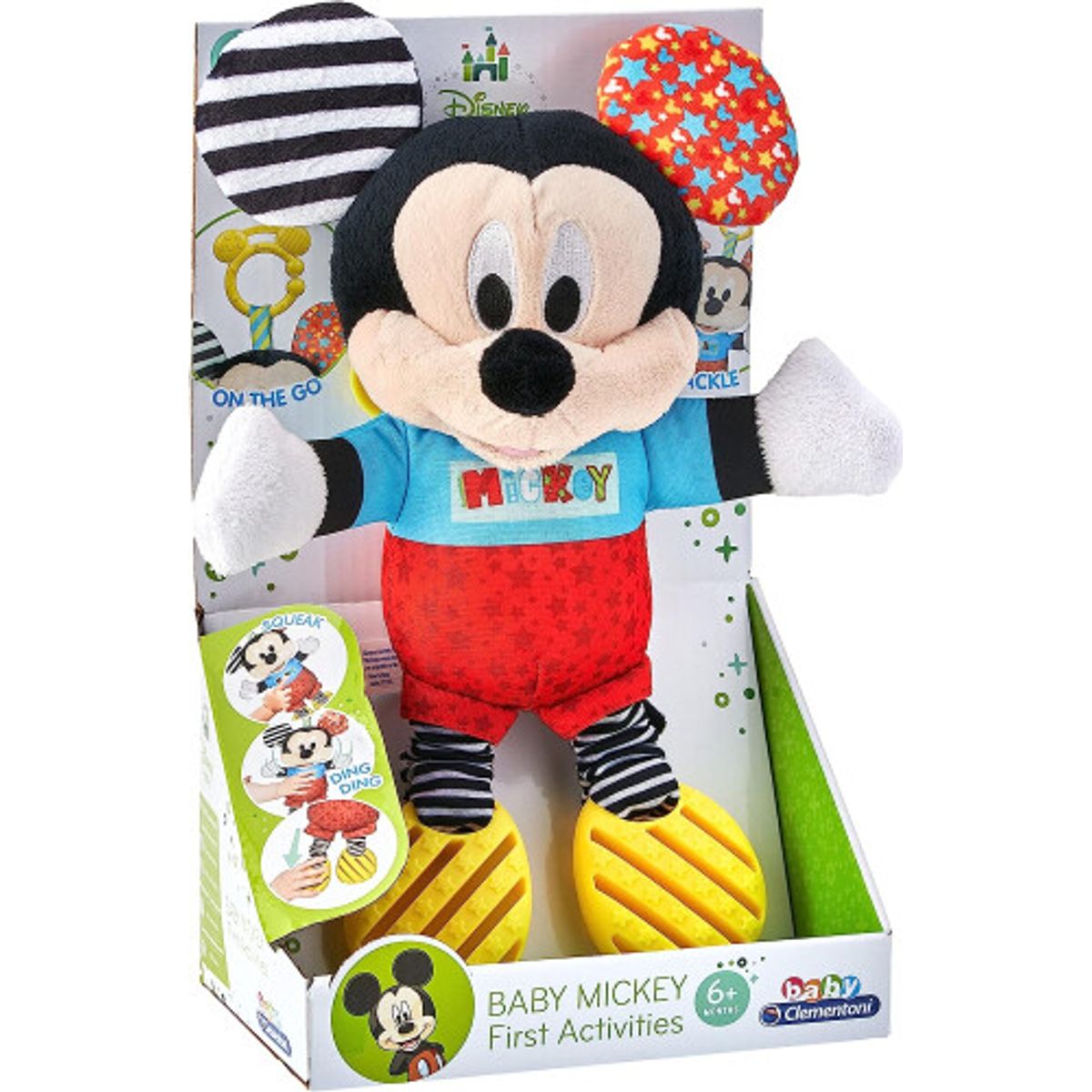 Mickey Mouse Bamse - Disney Baby - Clementoni - 27 Cm