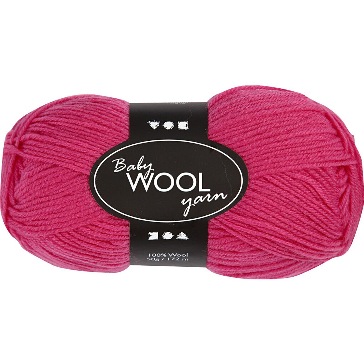 Babygarn - Blødt - L 172 M - Cerise - 50 G