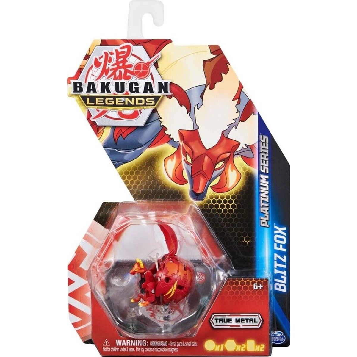 Bakugan Legends - Platinum - True Metal - Series 5 - Assorteret