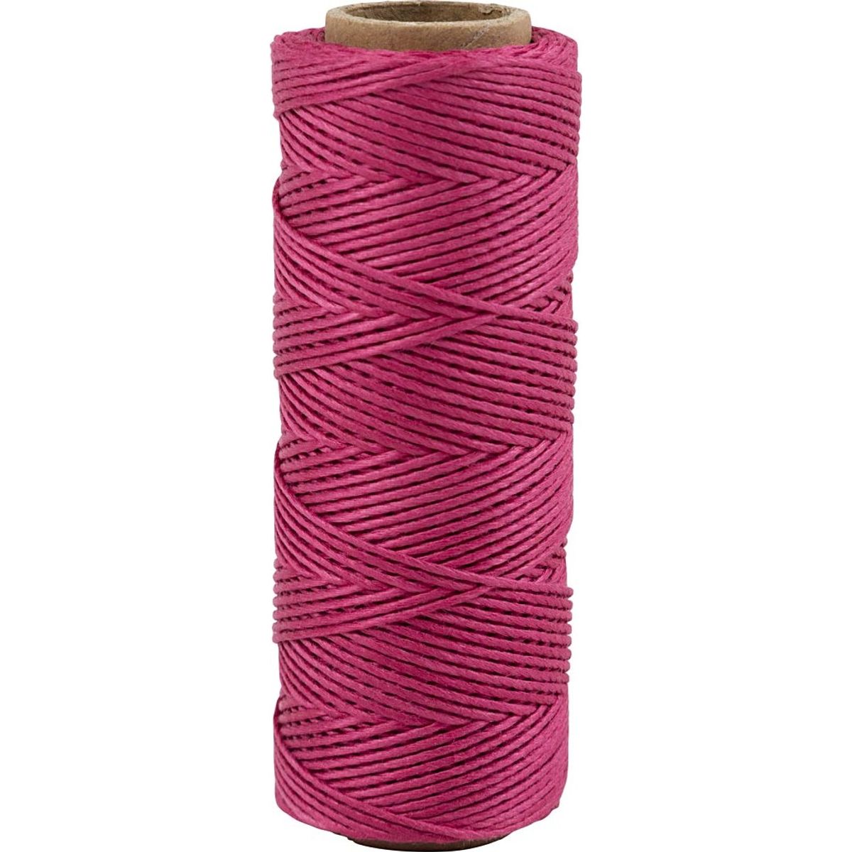 Bambus Snor - Tykkelse 1 Mm - Mørk Pink - 65 M