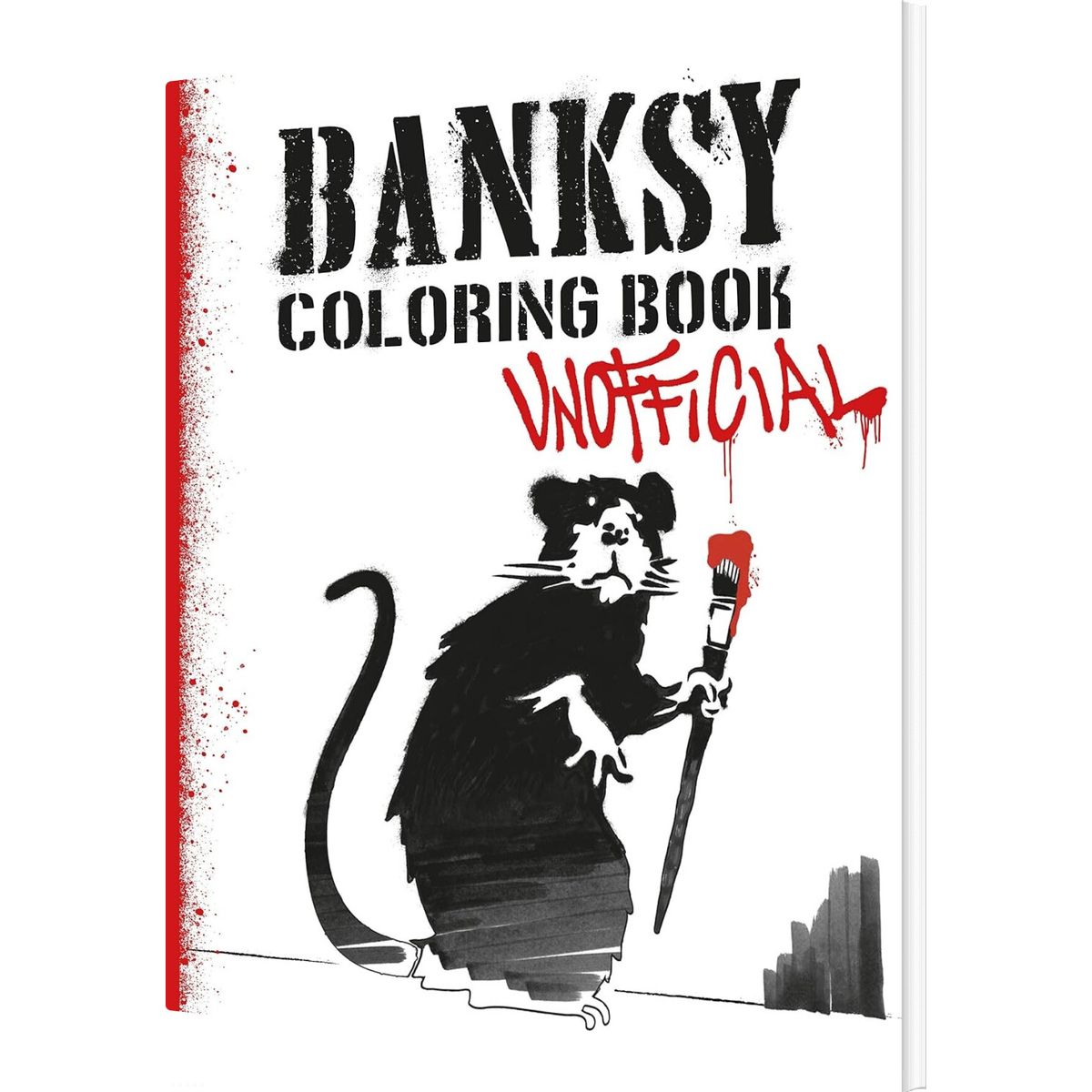 Banksy Coloring Book : Unofficial - Magnus Frederiksen - English Book