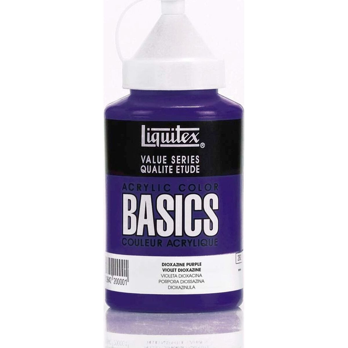 Liquitex - Basics Akrylmaling - Dioxazine Purple 400 Ml