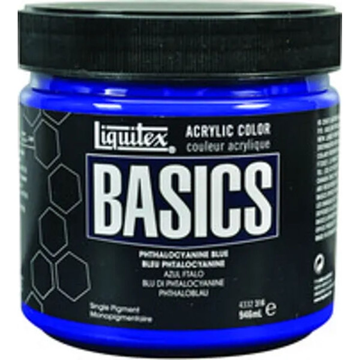 Liquitex - Basics Akrylmaling - Phthalo Blue 946 Ml