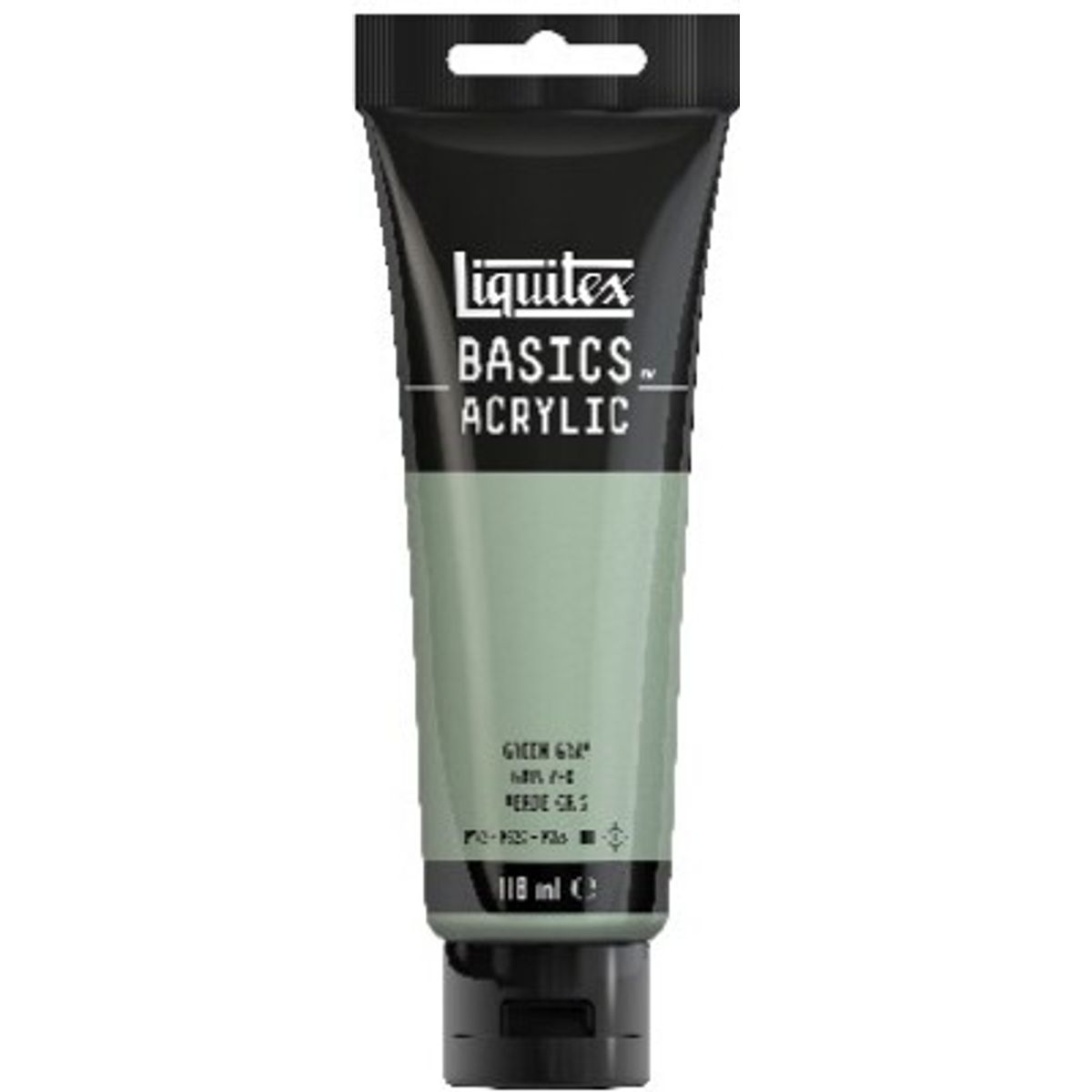 Liquitex - Basics Acrylic - Akrylmaling - Green Grey 118 Ml