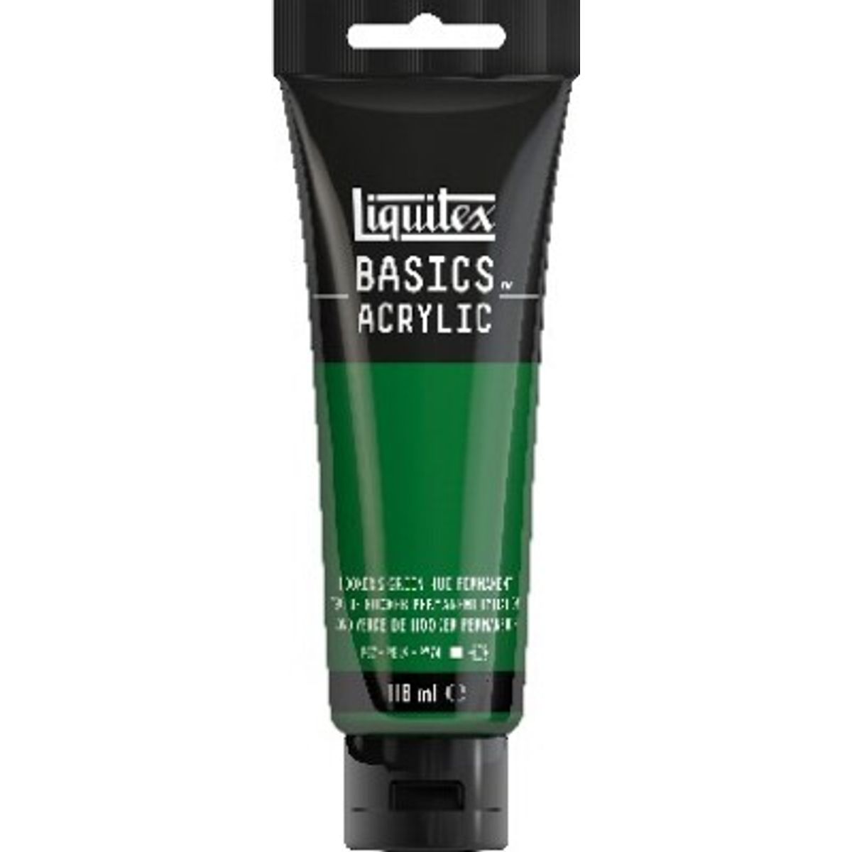 Liquitex - Basics Acrylic - Akrylmaling - Grøn Permanent 118 Ml