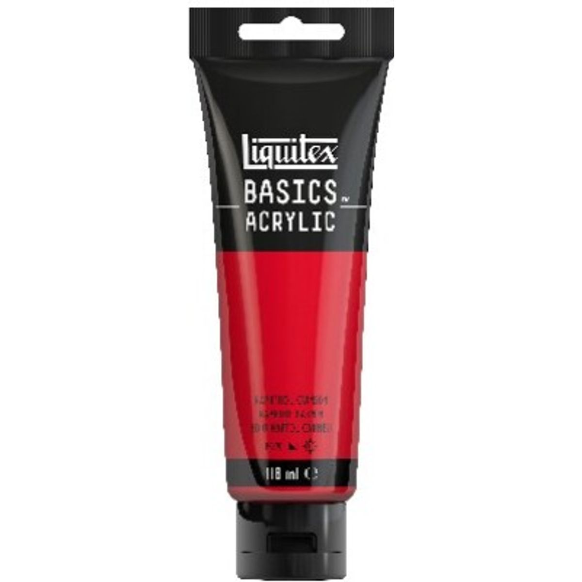 Liquitex - Basics Acrylic - Akrylmaling - Naphthol Crimson Rød 118 Ml