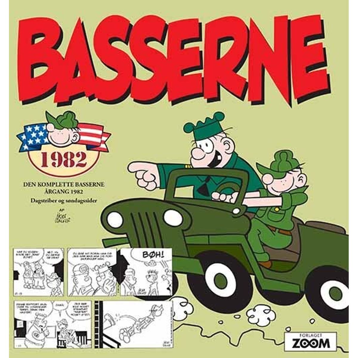 Basserne 1982 - Mort Walker - Tegneserie